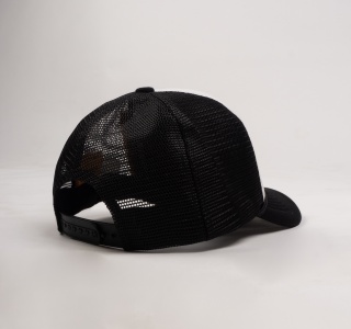 MONEY ALWAYS UP TRUCK HAT IN BLACK