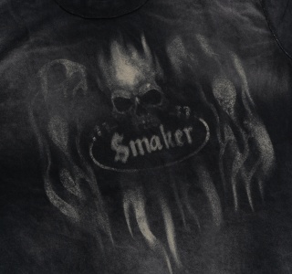 $OE WASHED TEE IN BLACK