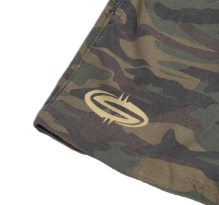 LOGO KHAKI SHORTS IN CAMO