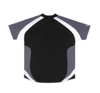 $MAKER SPEEDWAY SOCCER JERSEY IN BLACK/GREY