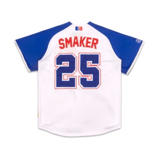 THE $ BASEBALL JERSEY IN WHITE