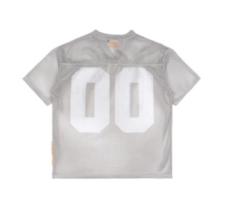 PROPERTY MESH BOXY TEE IN GREY