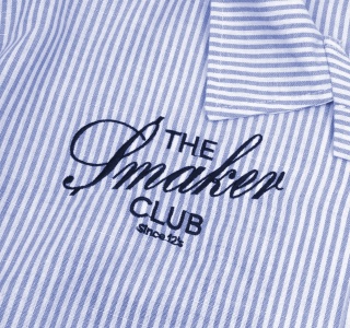 IN SHAWTY WE DONT STRIPE SHIRT IN BLUE