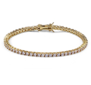 DIAMOND TENNIS BRACELET IN GOLD / SILVER