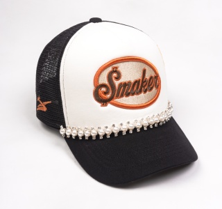 $MAKER PEARL TRUCK HAT IN BLACK