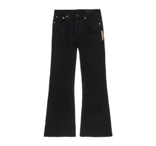 FLARE JEANS IN BLACK