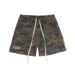 LOGO KHAKI SHORTS IN CAMO