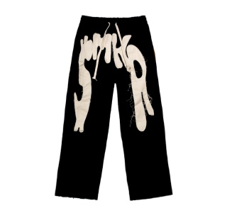 SMKR SWEAT PANTS IN BLACK