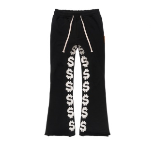 LOGO STRIPES FLARE SWEAT PANTS