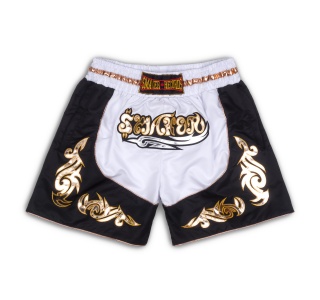 MUAY SHORTS IN WHITE