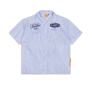 IN SHAWTY WE DONT STRIPE SHIRT IN BLUE