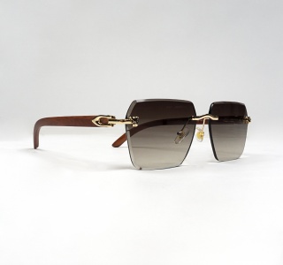 CHEETAH SUNGLASSES IN BROWN