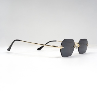 ELLIPSE SUNGLASSES IN BLACK