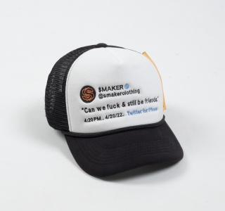 STILL BE FRIENDS TRUCK HAT IN BLACK