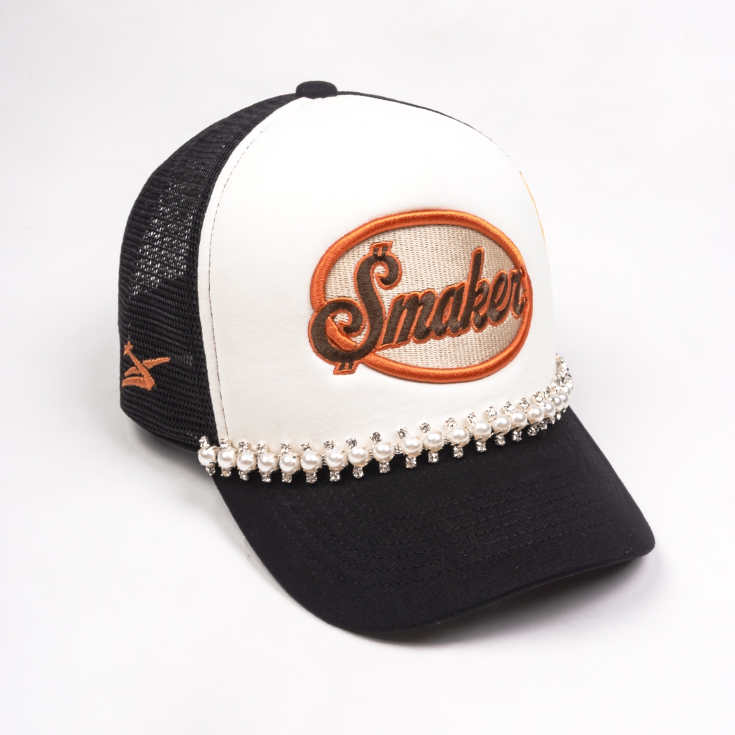 $MAKER PEARL TRUCK HAT IN BLACK