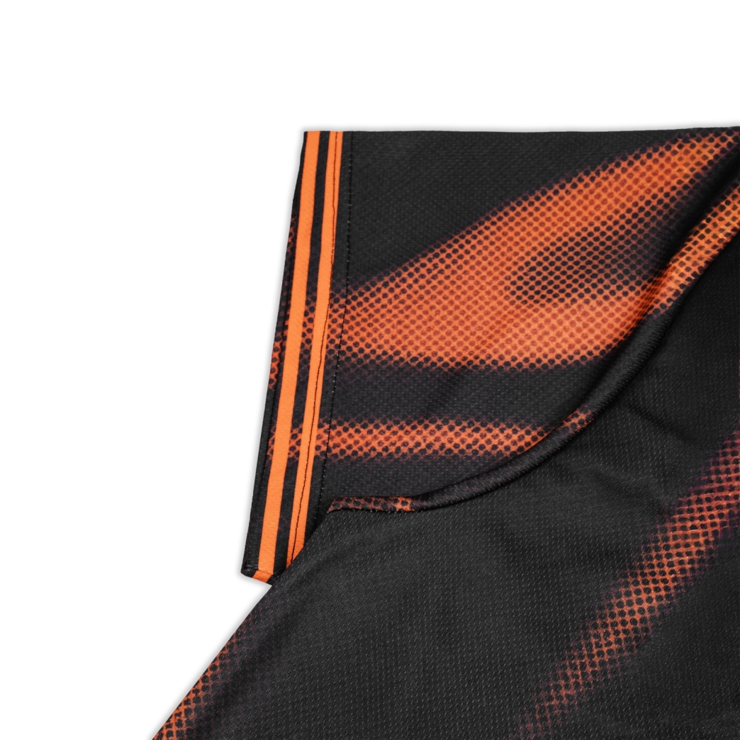FLAME FOOTBALL JERSEY IN ORANGE