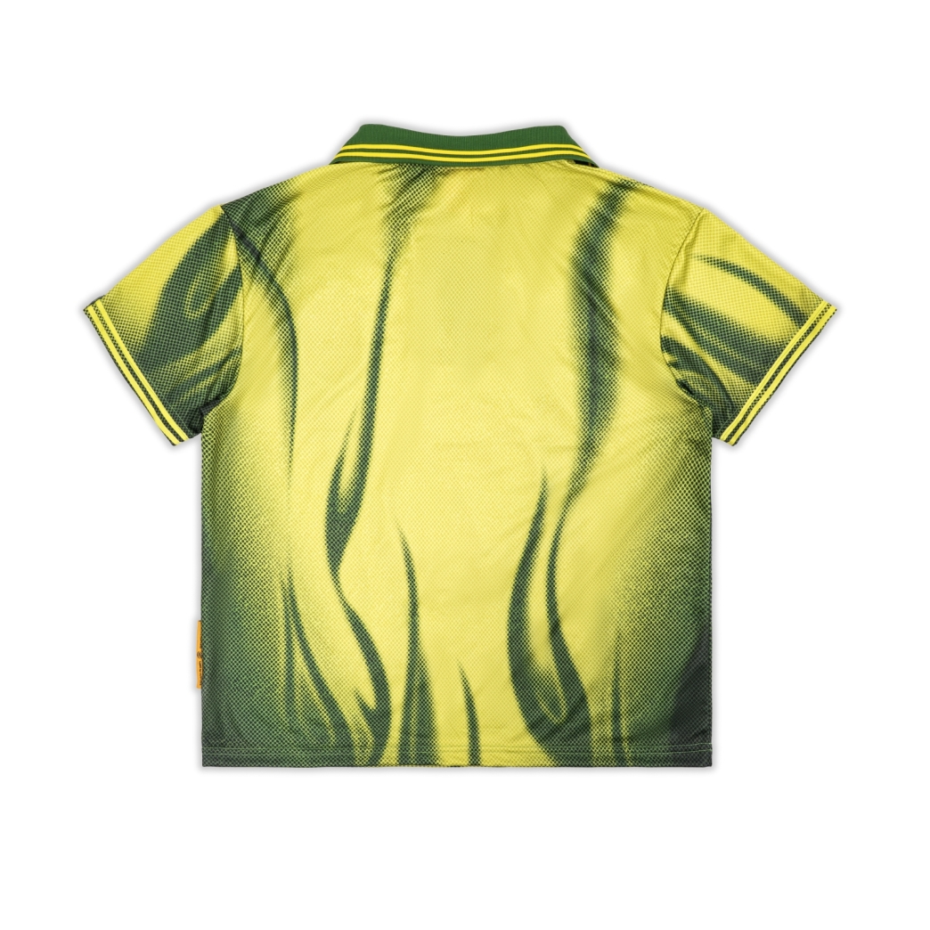 FLAME FOOTBALL JERSEY IN YELLOW
