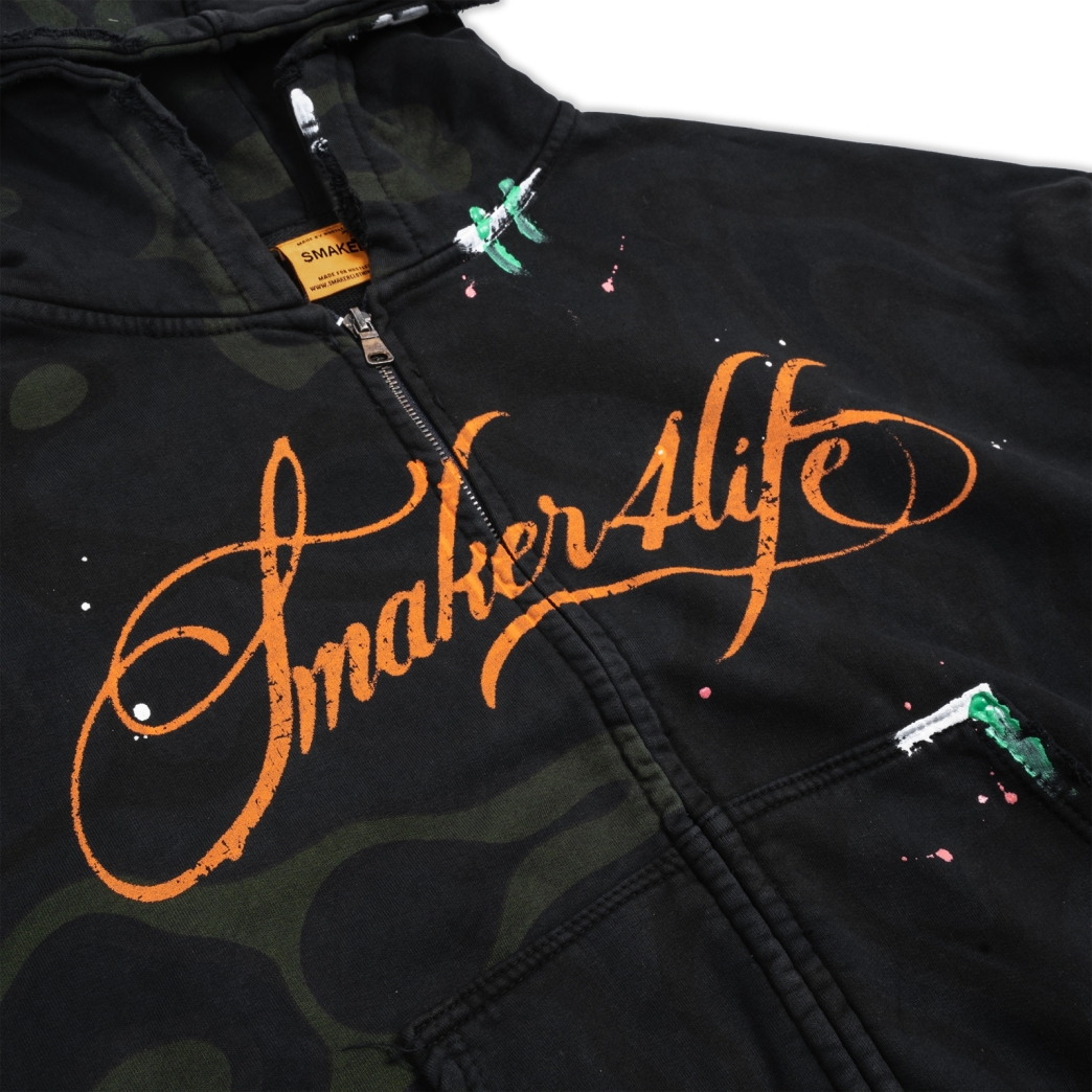 $4L HOODIE IN CAMO