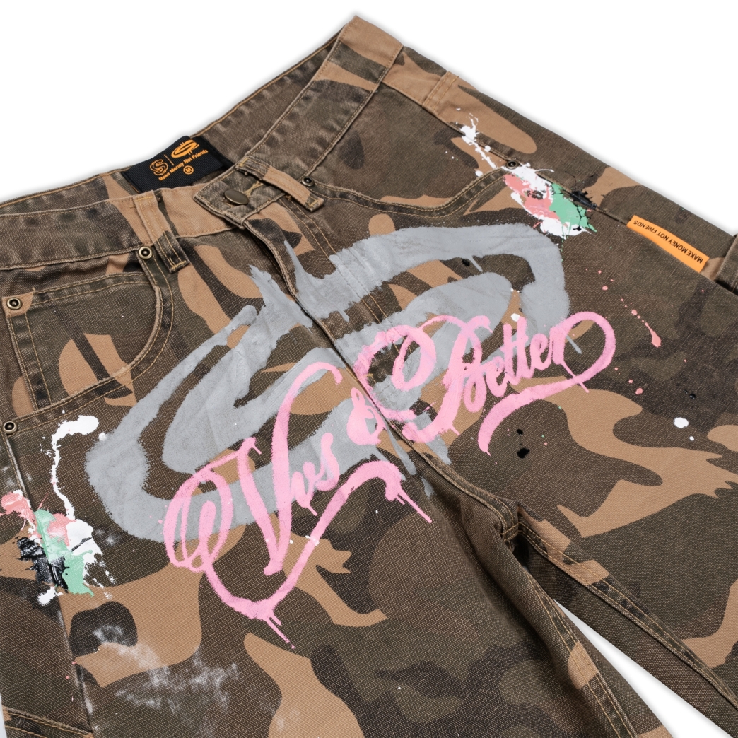 VVS & BETTER BAGGY SHORTS IN CAMO