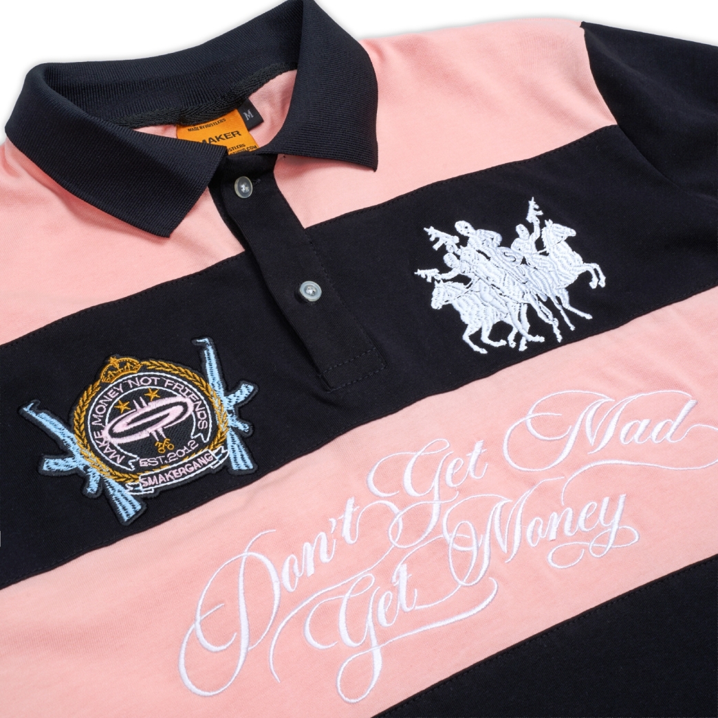 DONT GET MAD POLO IN BLACK PINK
