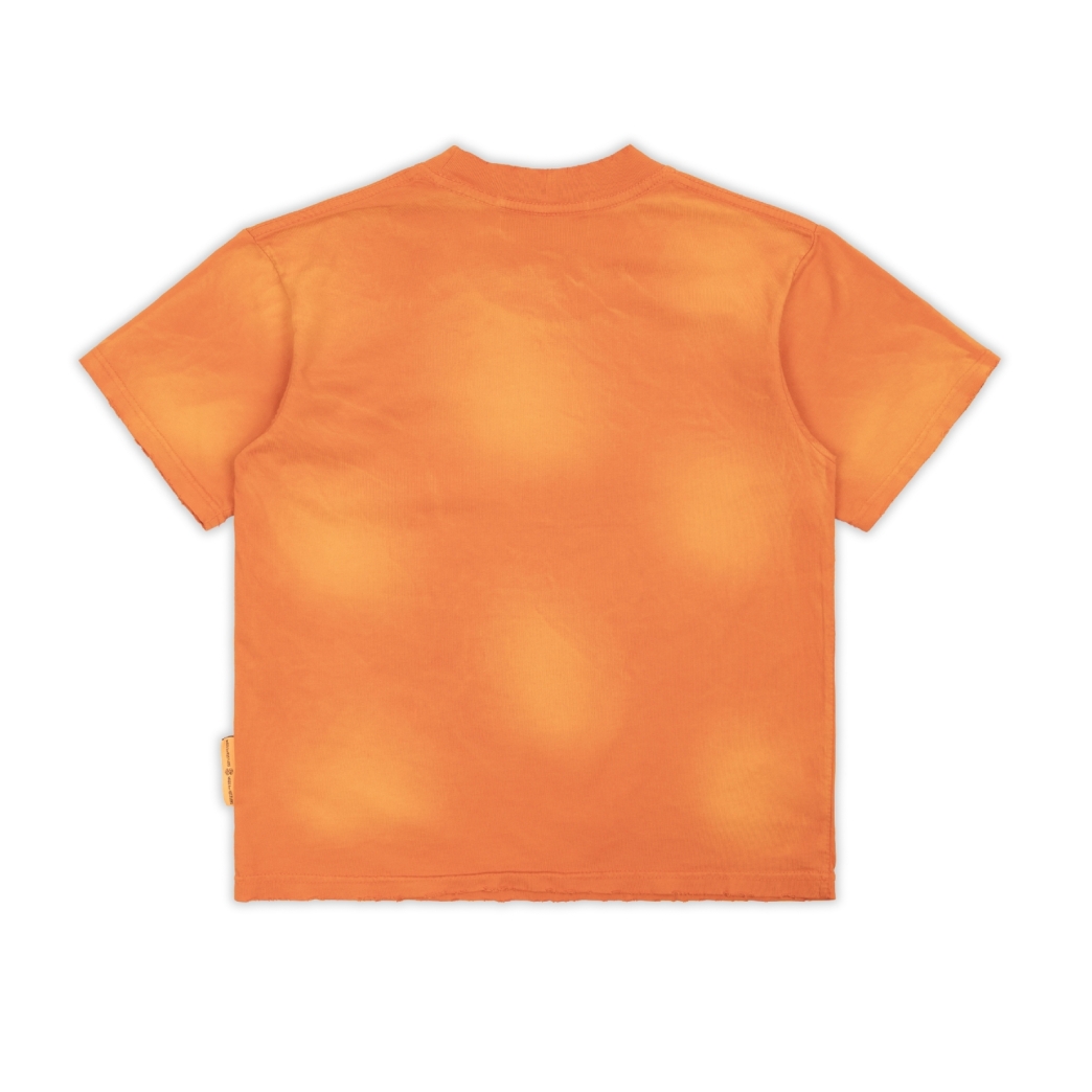 THE $MAKER COWBOYS WASHED TEE IN ORANGE
