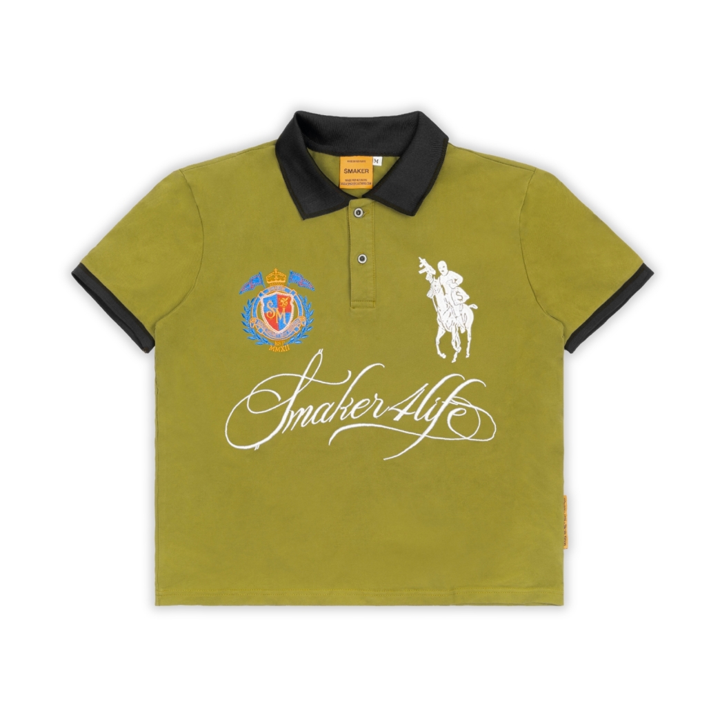 $4L POLO IN OLIVE
