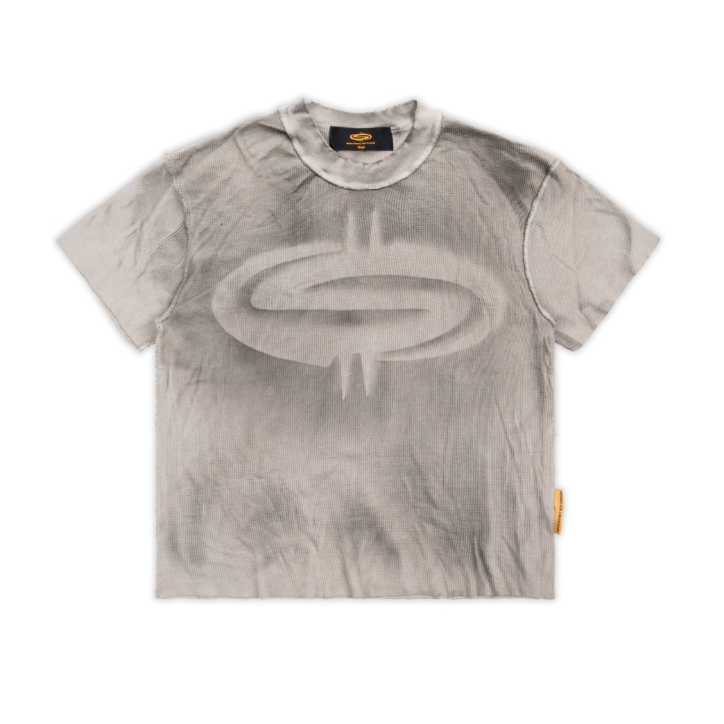 LOGO WAFFLE WASHED TEE