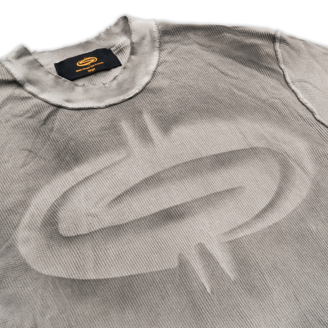 LOGO WAFFLE WASHED TEE