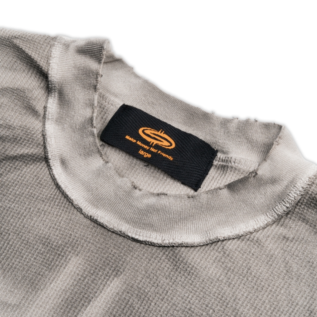 LOGO WAFFLE WASHED TEE