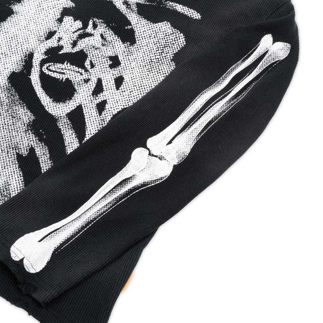SKELETON WAFFLE WASHED TEE