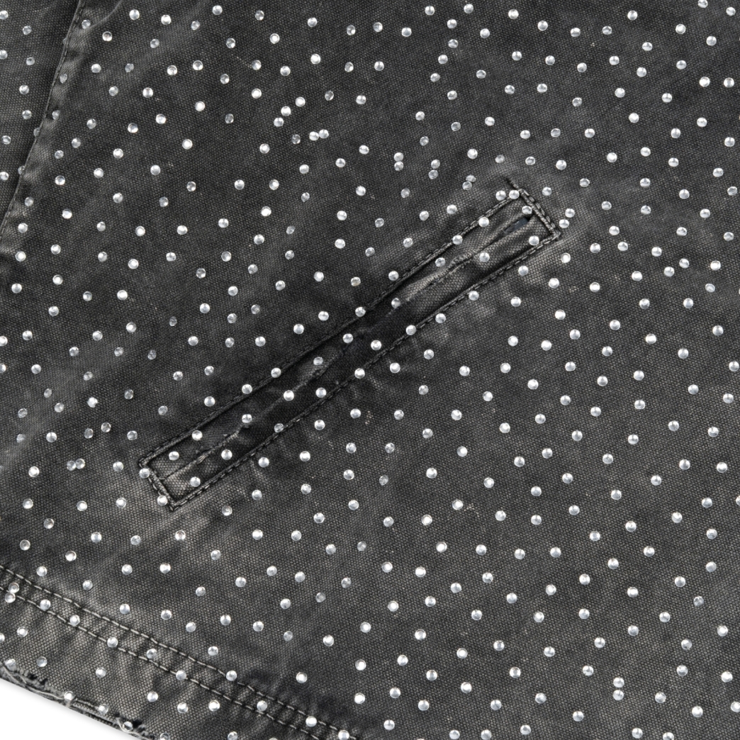 SWAROVKI "DONT GET MAD" WORKWEAR WASHED JACKET