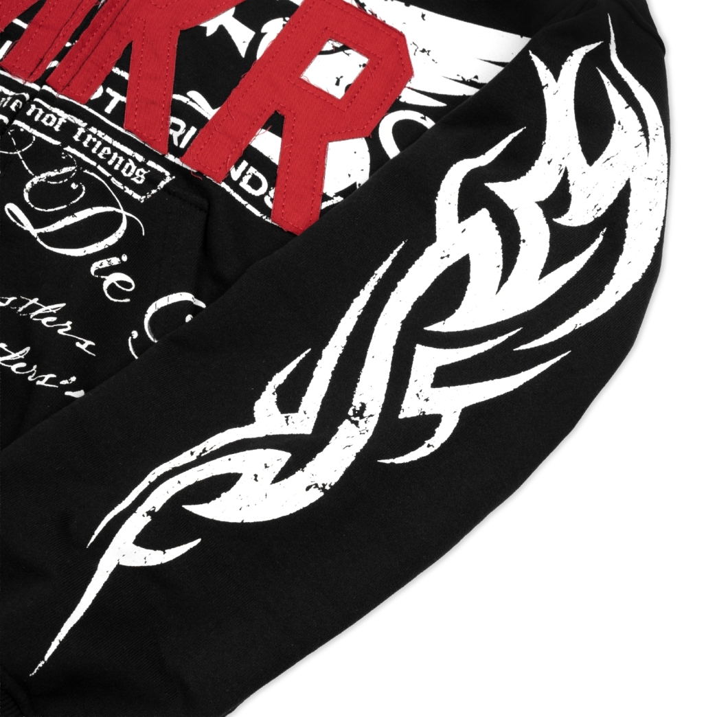 DIE RICH HOODIE IN BLACK