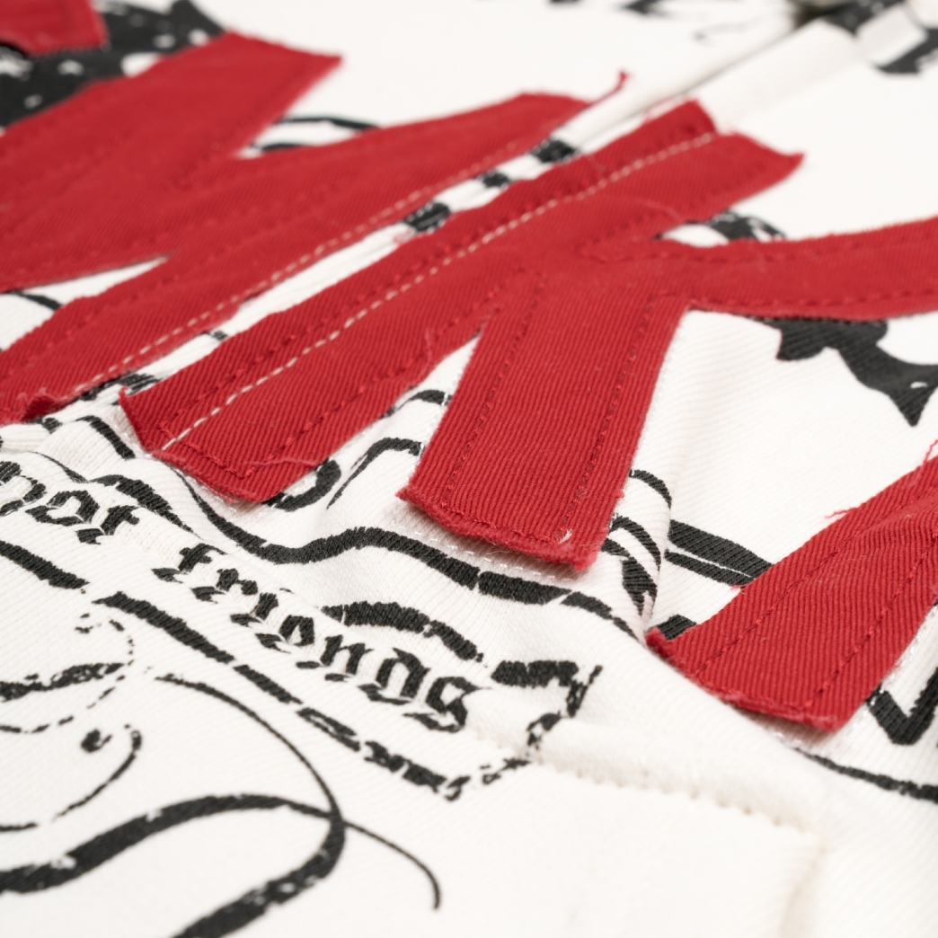 DIE RICH HOODIE IN WHITE