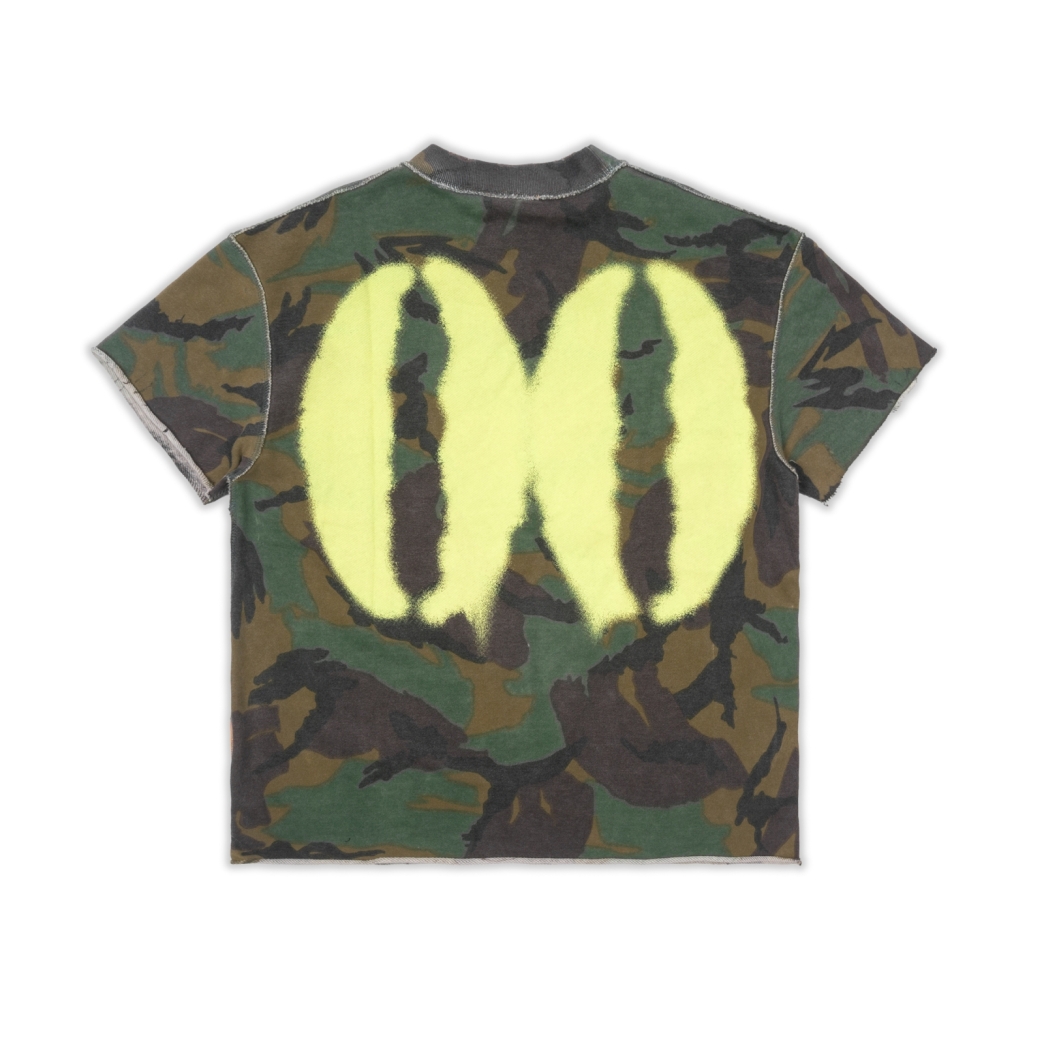 WINGS CAMO WASHED TEE