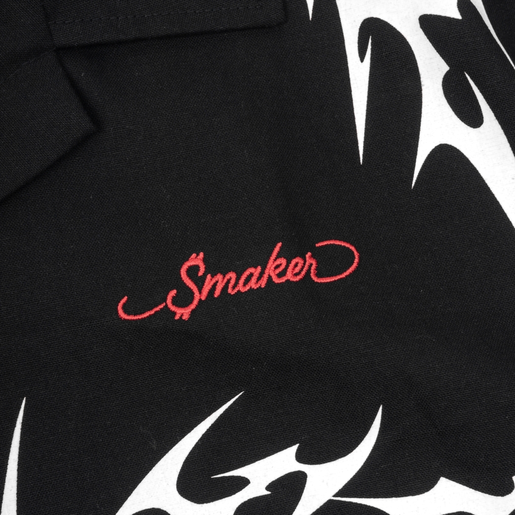 TRIBAL DRAGON SHIRT IN BLACK