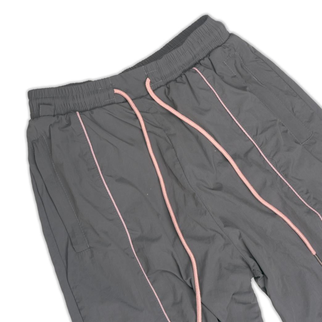 $MAKER NYLON TRACKSUIT PANTS IN GREY
