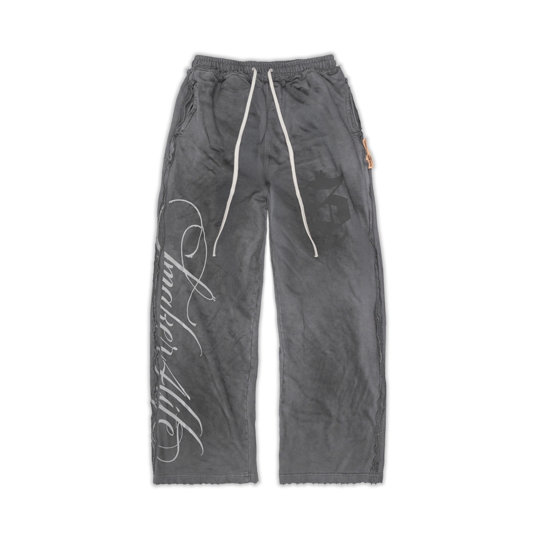 $MAKER4LIFE WASHED PANTS IN GREY