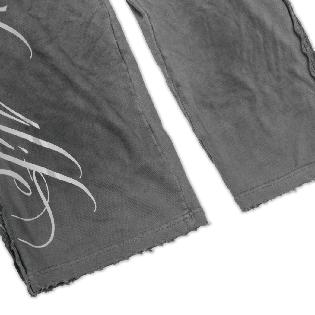 $MAKER4LIFE WASHED PANTS IN GREY