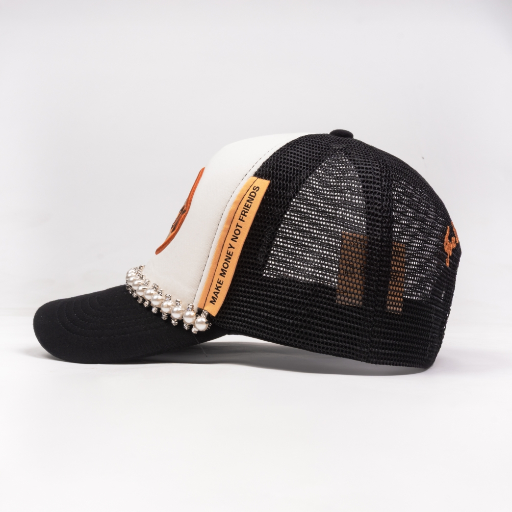 $MAKER PEARL TRUCK HAT IN BLACK