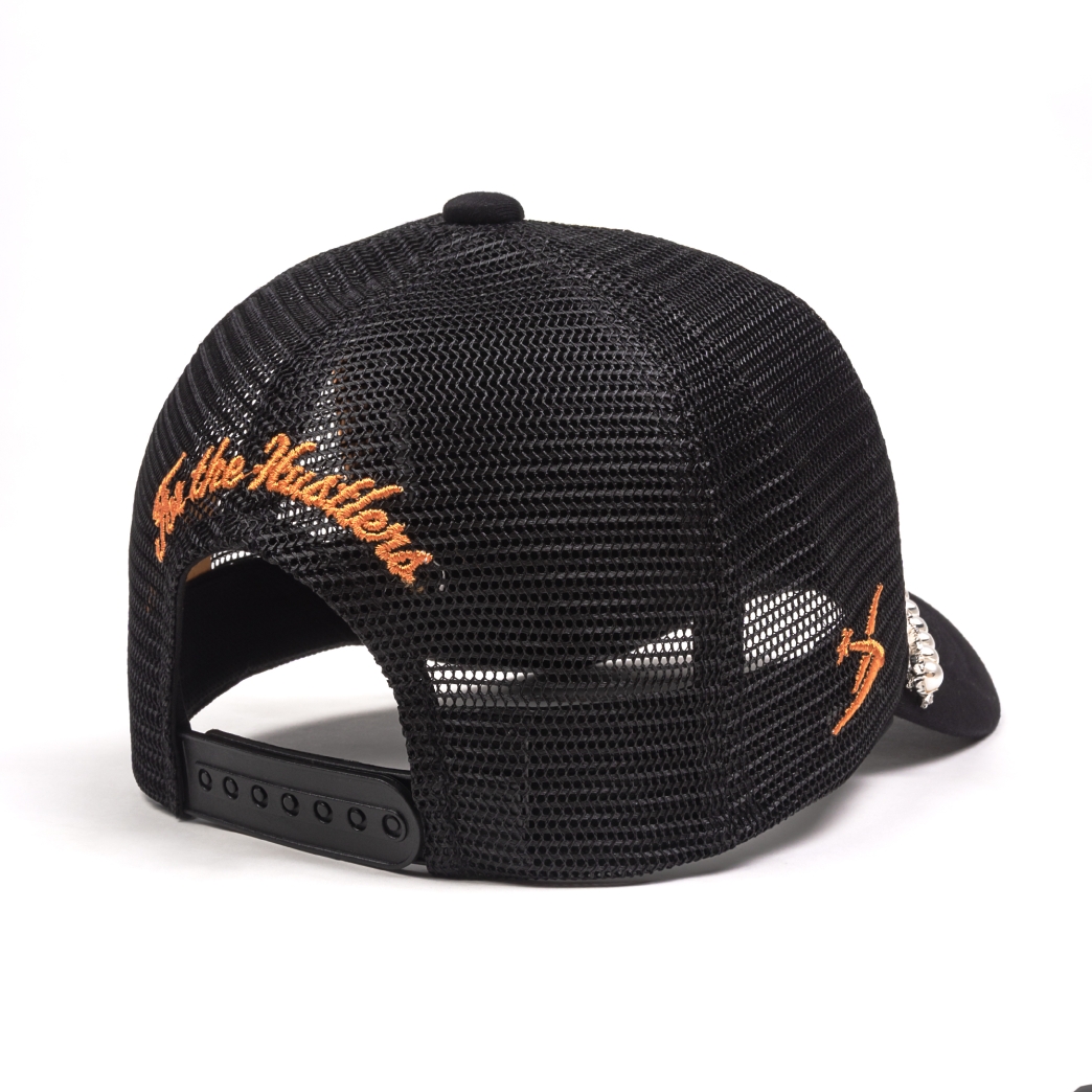 $MAKER PEARL TRUCK HAT IN BLACK