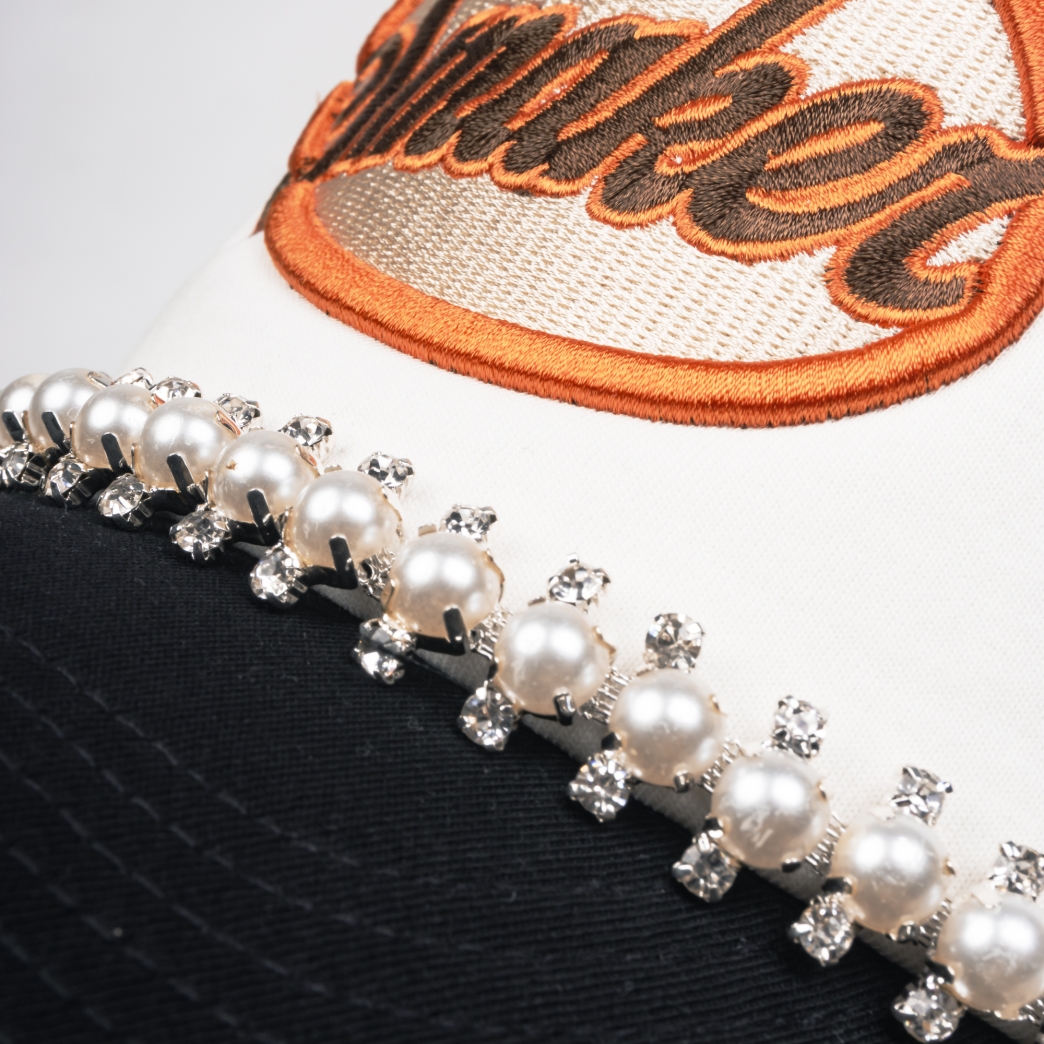 $MAKER PEARL TRUCK HAT IN BLACK