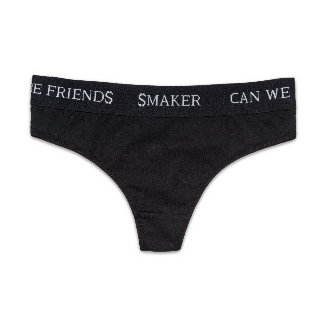 SMAKER WOMEN UNDERWEARS SET IN BLACK 