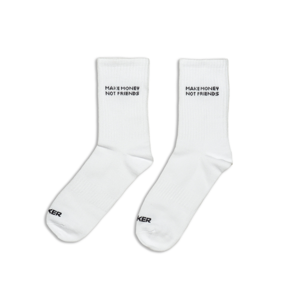 LOGO SOCKS IN WHITE VER.2 (3 ĐÔI)