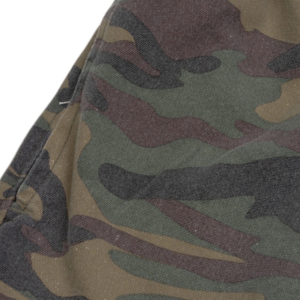 LOGO KHAKI SHORTS IN CAMO