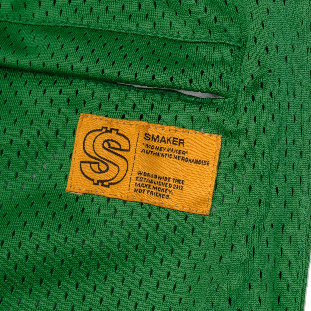 $MAKER MESH SHORT IN GREEN