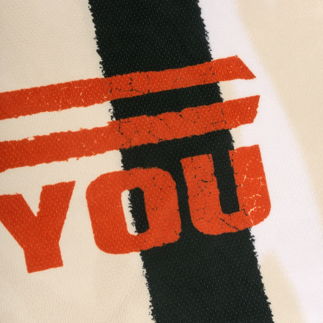 F$$$ YOU JERSEY IN CREAM