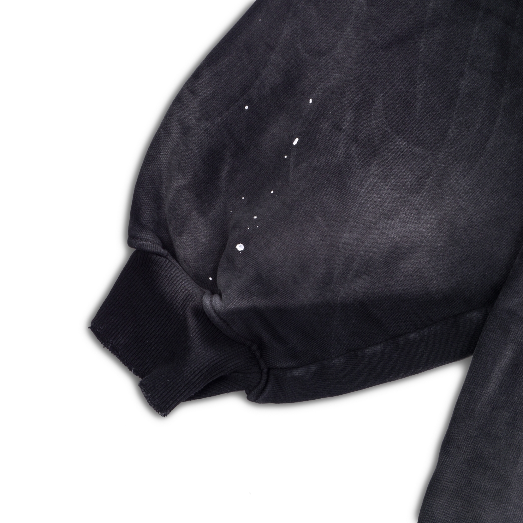 TRIBAL WASHED SWEATER IN GREY