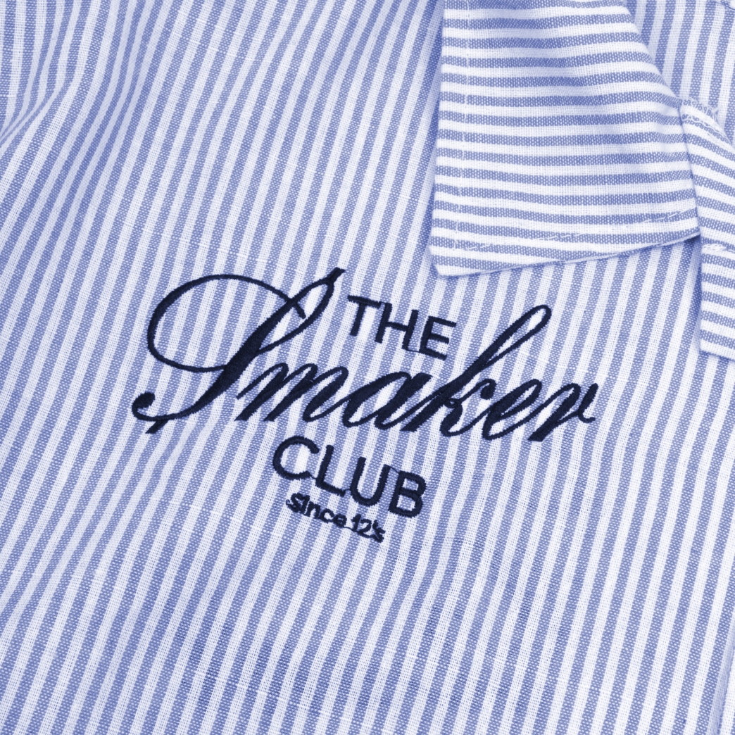 IN SHAWTY WE DONT STRIPE SHIRT IN BLUE