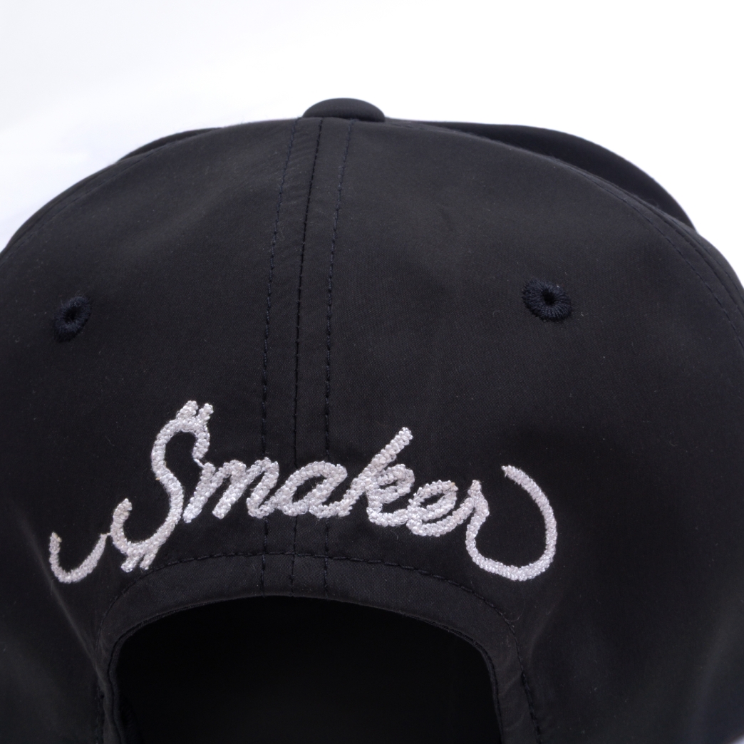 GAGNER DE LARGENT NYLON SNAPBACK IN BLACK