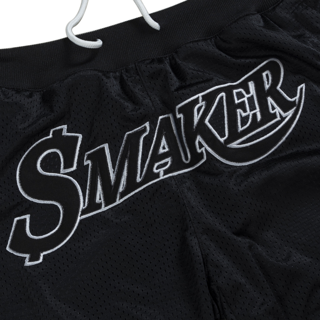 LOGO MESH SHORT IN BLACK